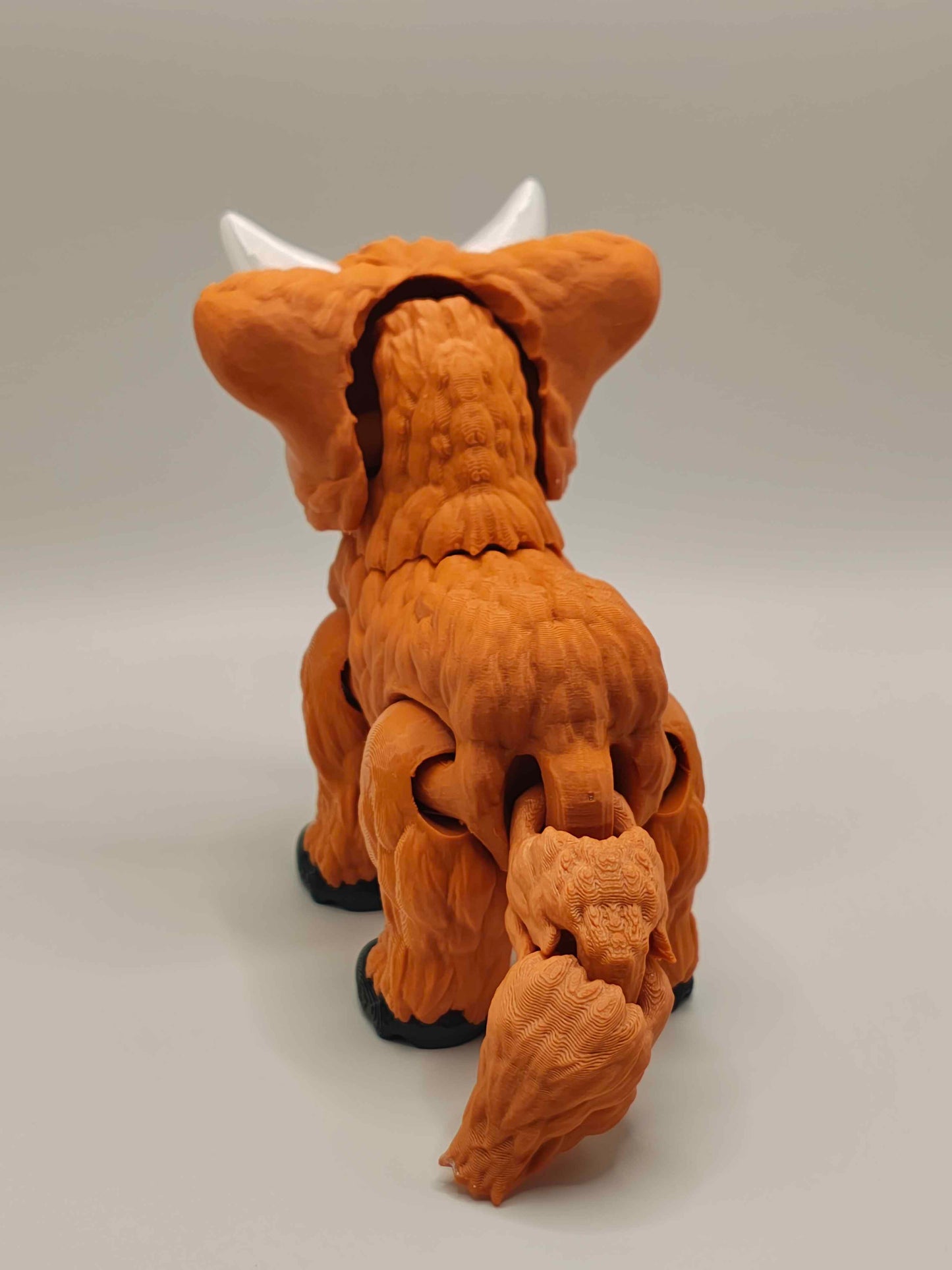 Articulated Highland Cow