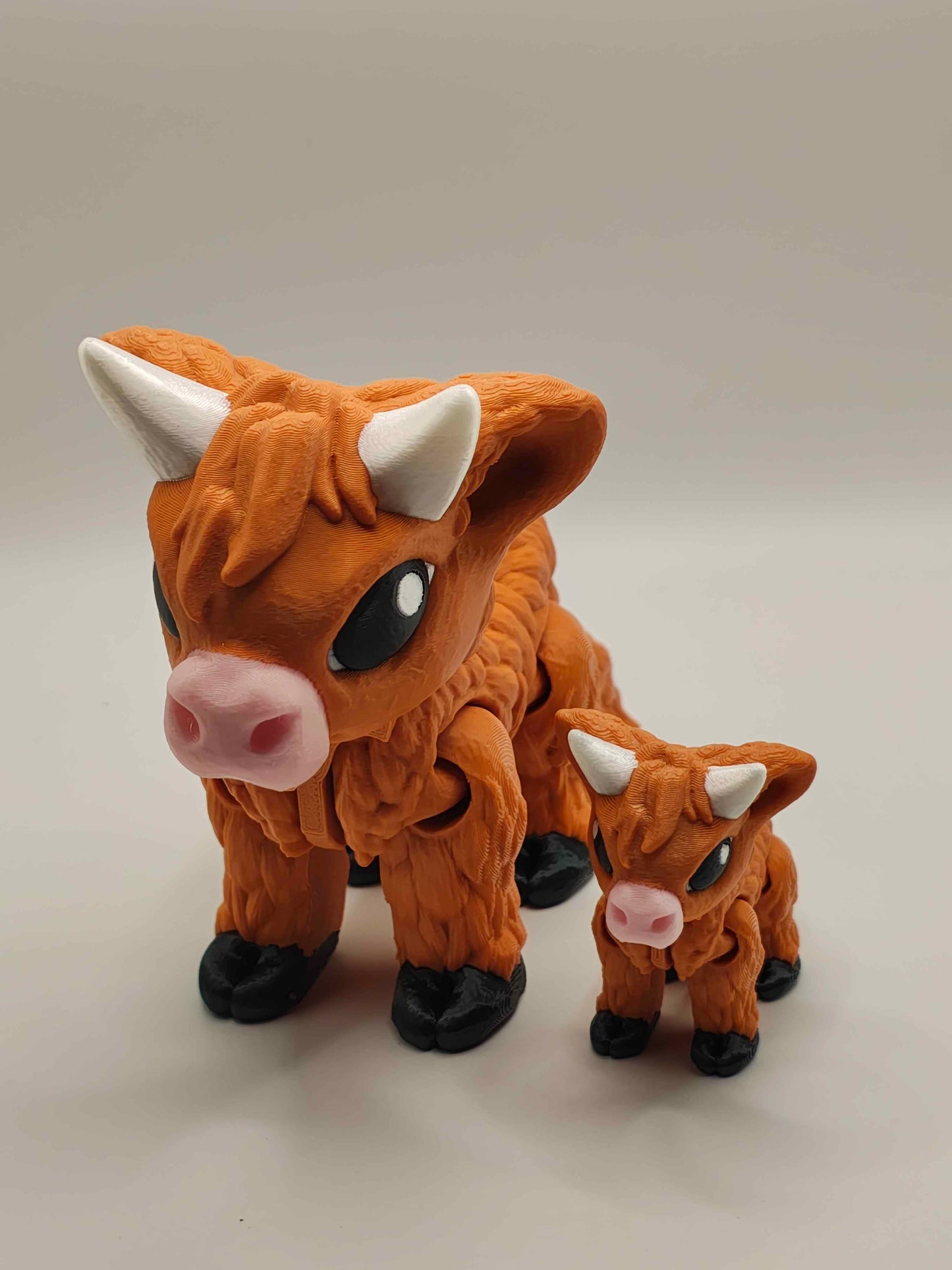 Articulated Highland Cow