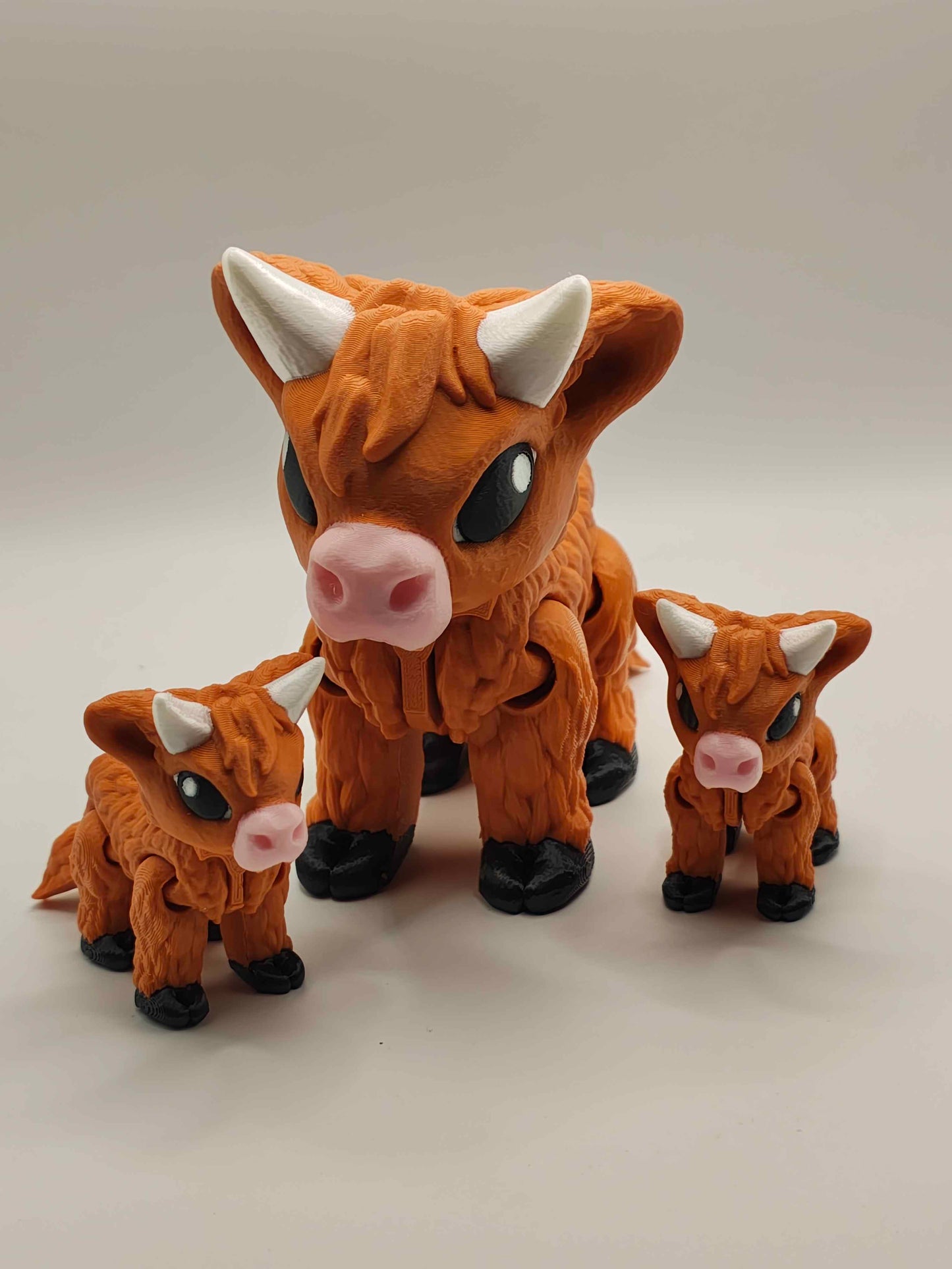 Articulated Highland Cow