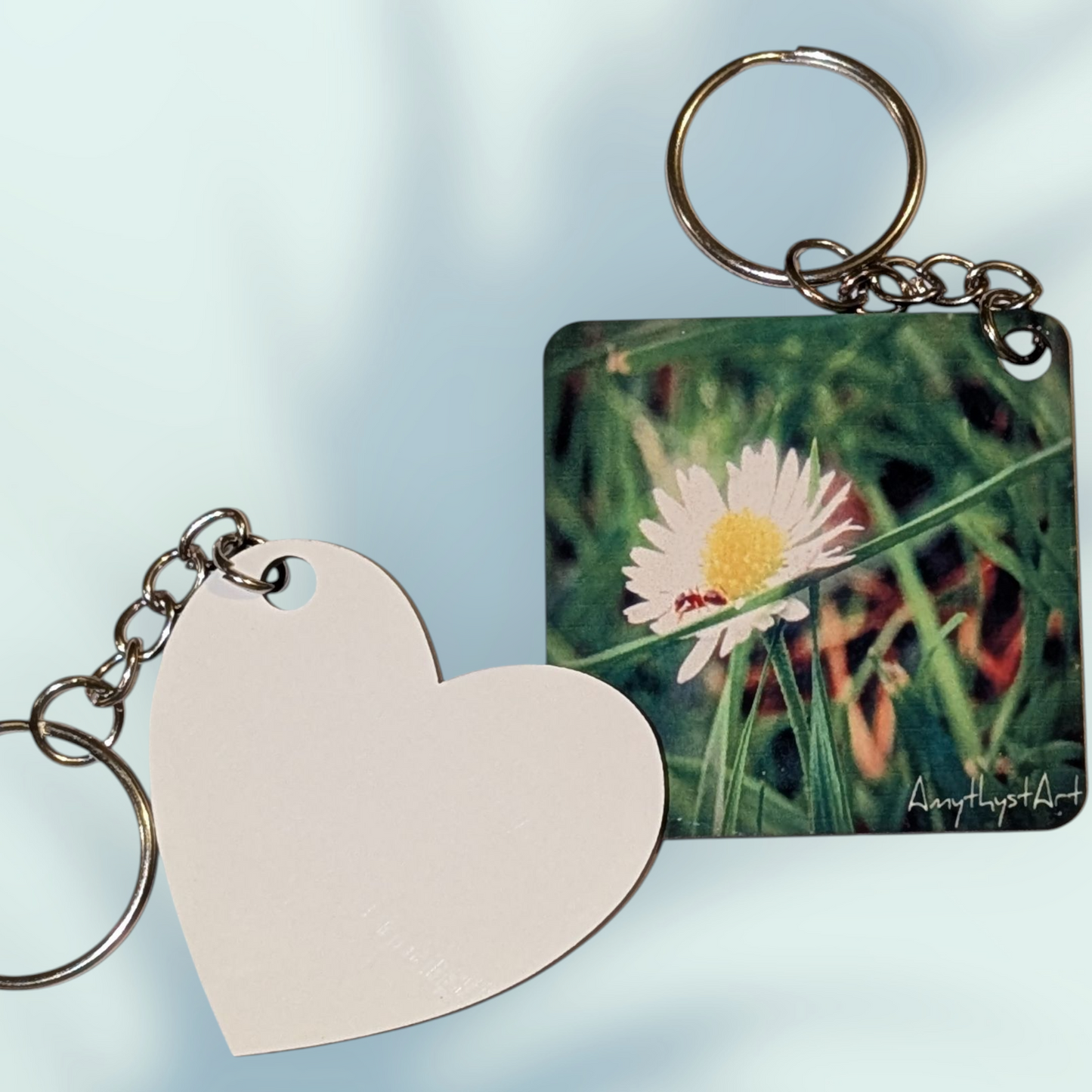 Wooden Imagery Keyrings