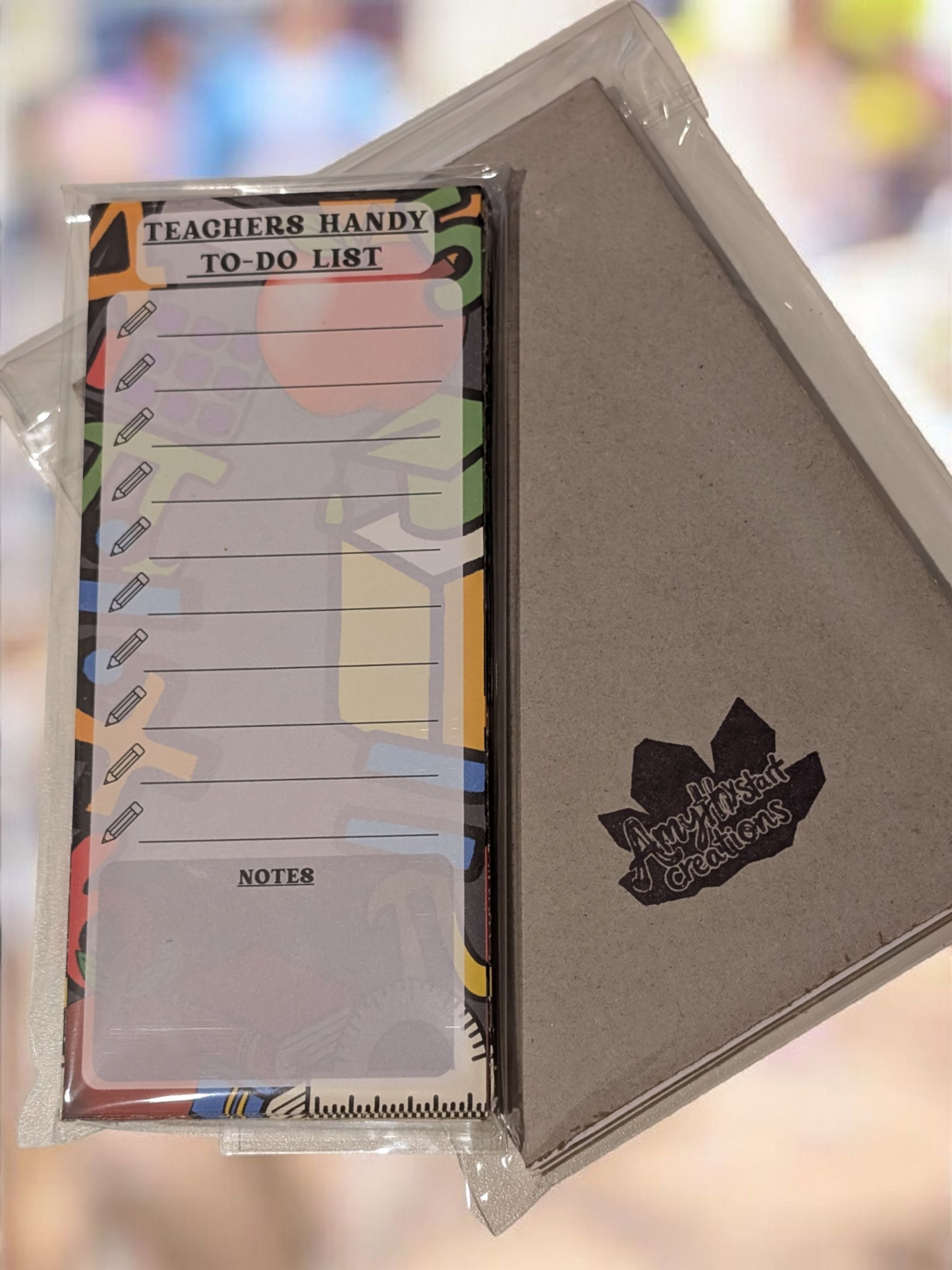 Teachers Handy Notepad 3.5"W x 8"H