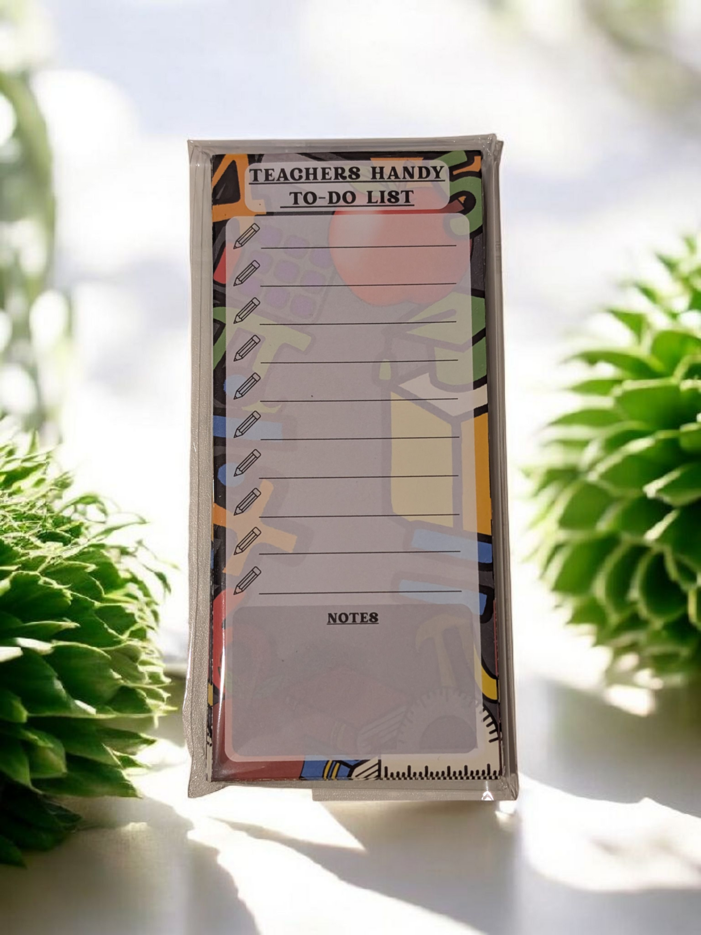 Teachers Handy Notepad 3.5"W x 8"H